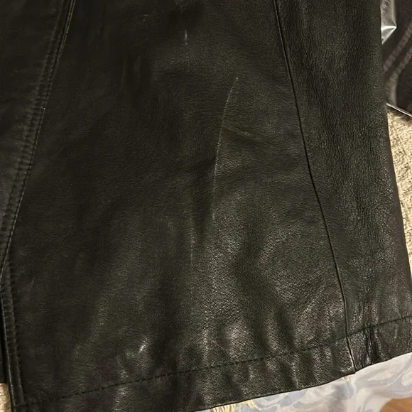 Men’s leather trench coat - Picture 6 of 12